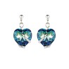 Heart Collection - Blue Earrings