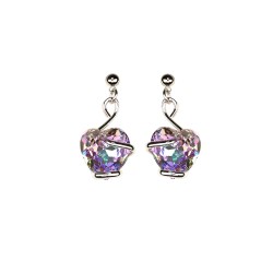 Heart Collection - Pendientes Small Vitral Light